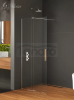 NEW TRENDY Kabina walk in przesuwna SMART 8mm 150x200 EXK-4092